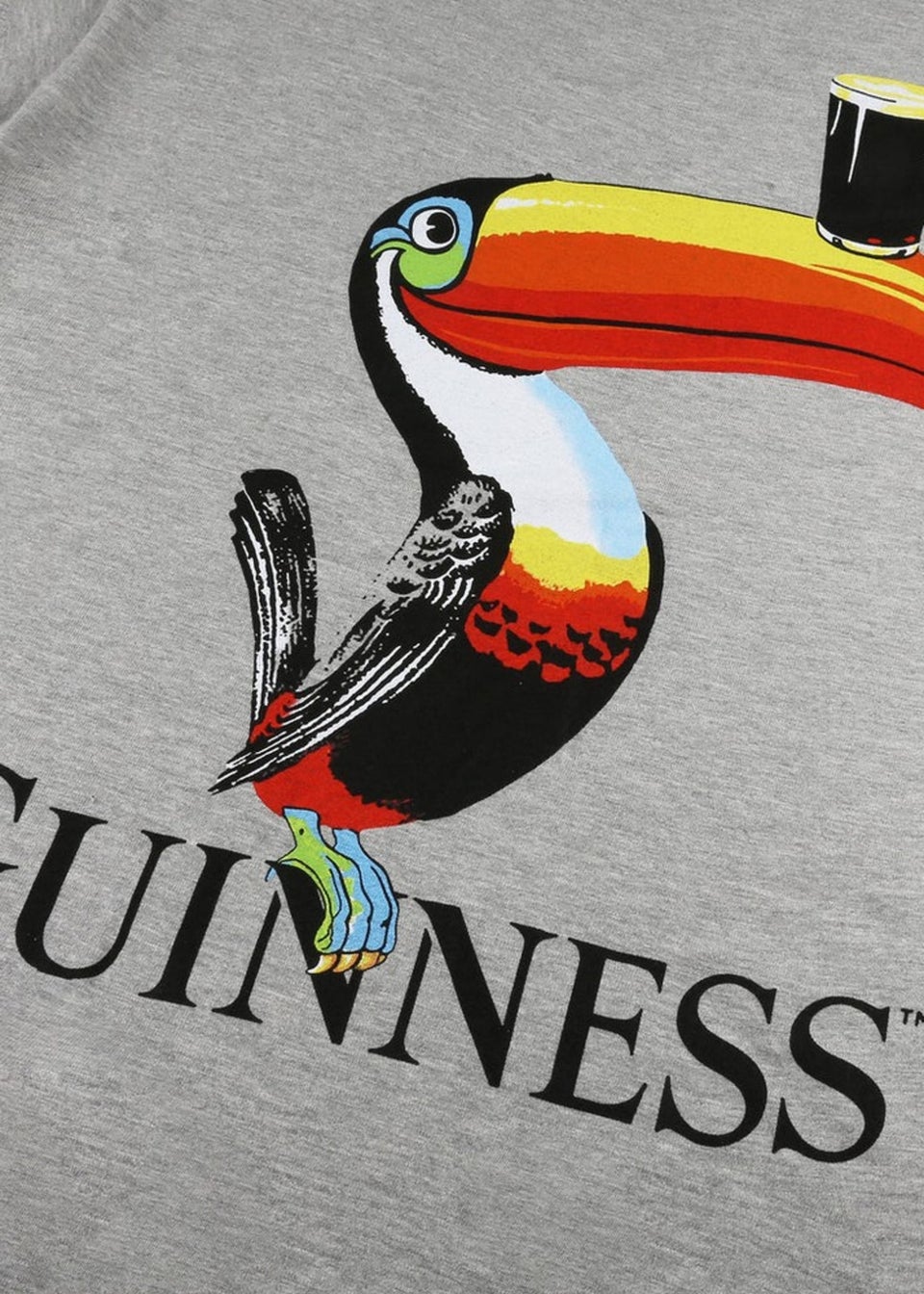 Guinness Grey Toucan Cotton T-Shirt