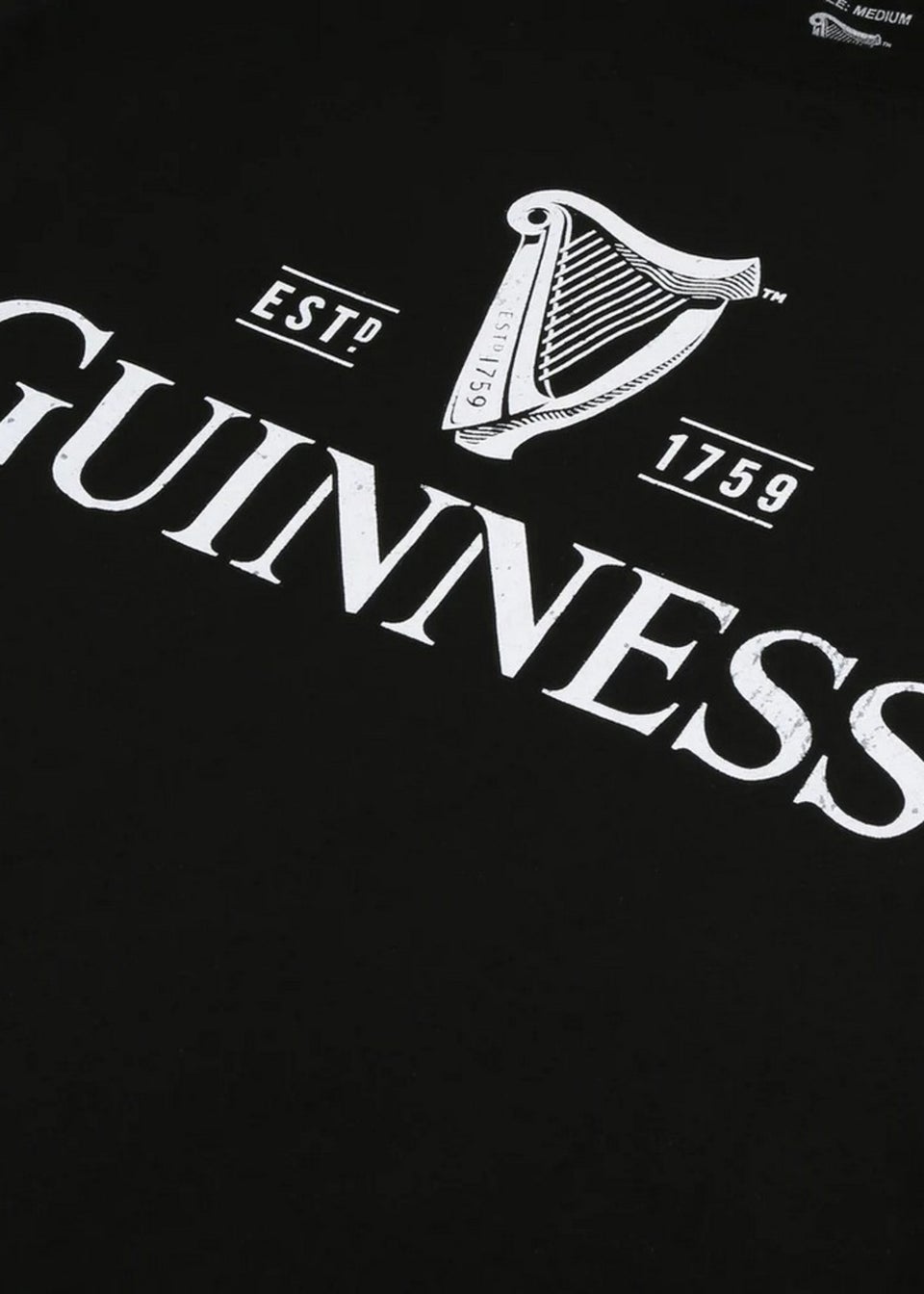 Guinness Black Logo T-Shirt