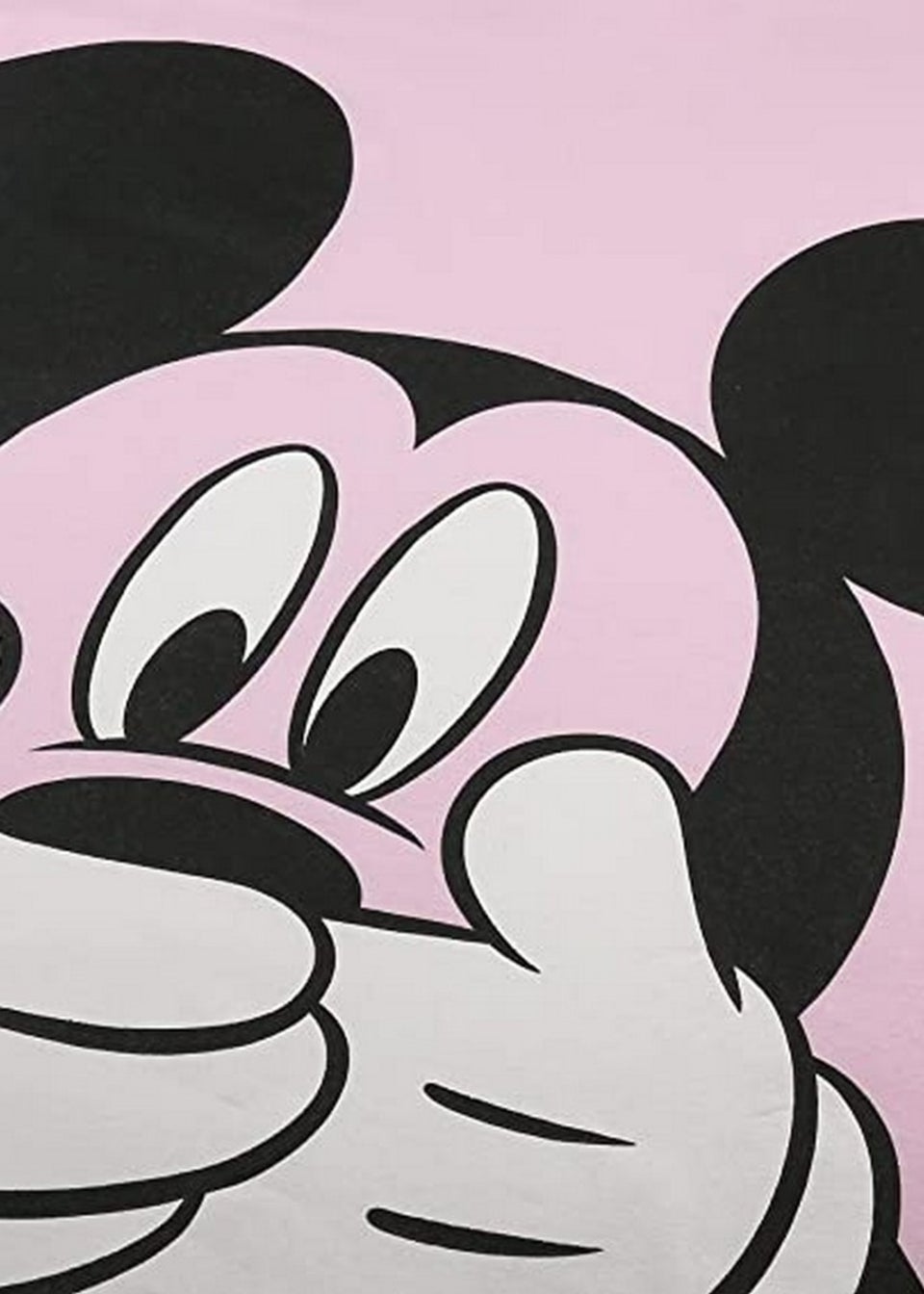 Disney Dusty Pink Don't Speak Mickey Mouse T-Shirt