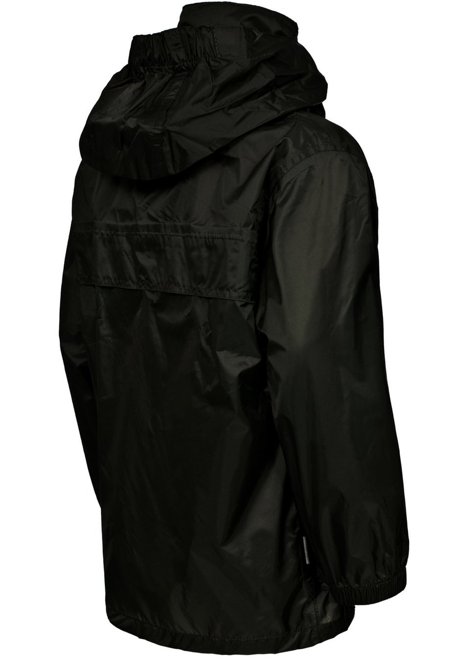 Trespass Black Kids Packa Pack Away Waterproof Jacket 2 14yrs