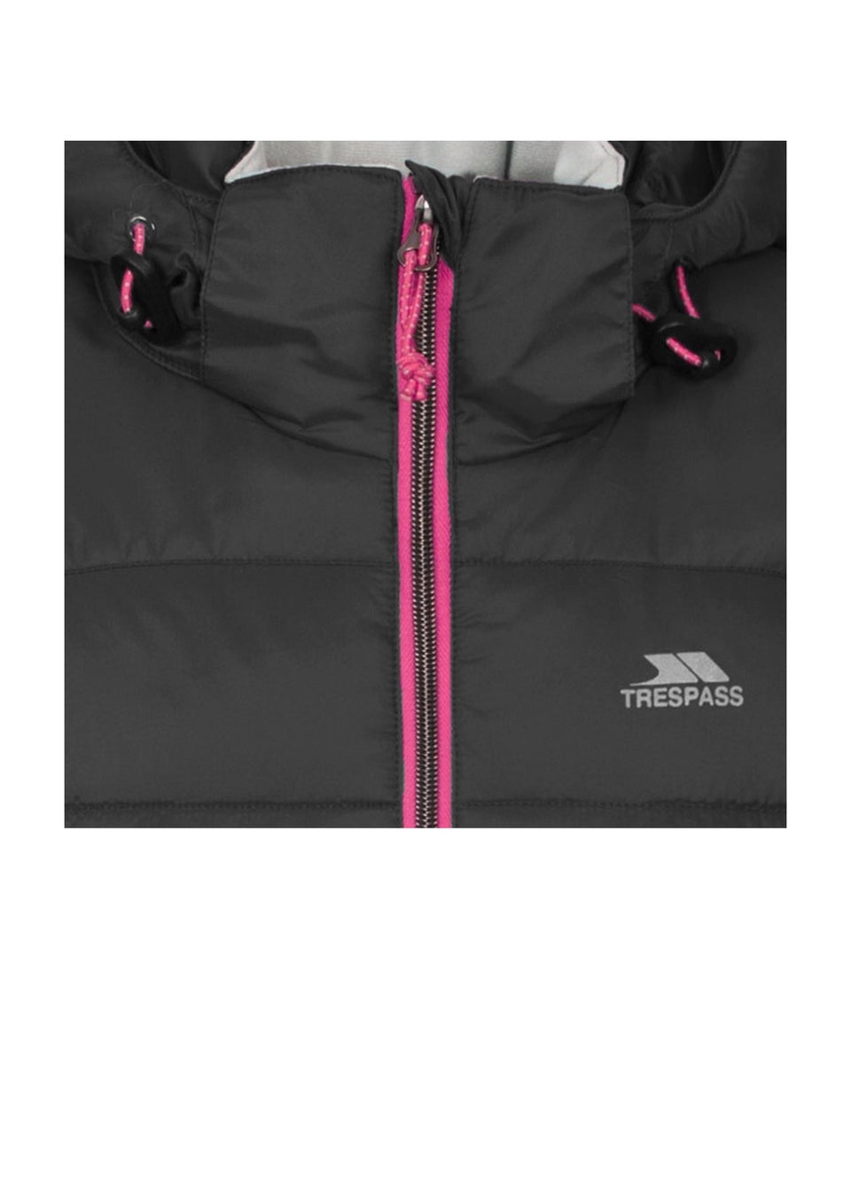 Trespass Black Redvale Padded Gilet