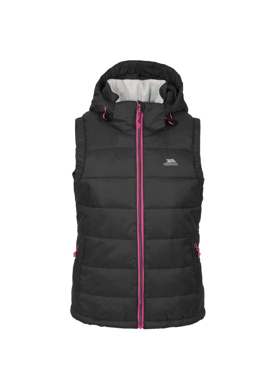 Trespass Black Redvale Padded Gilet