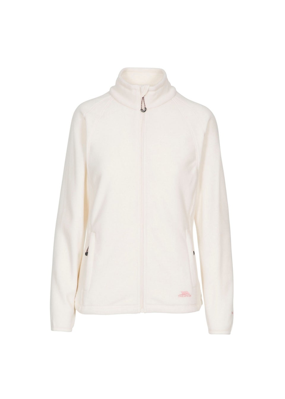 Trespass White Nonstop Fleece Jacket Matalan