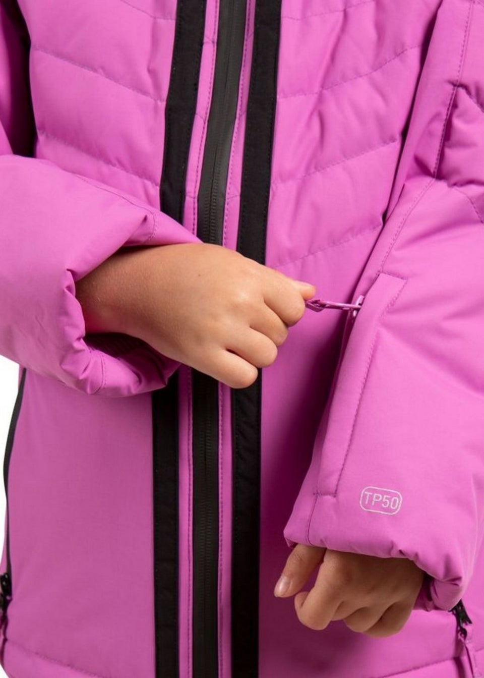 Trespass Girls Pink Annalisa Ski Jacket 2 12yrs Matalan