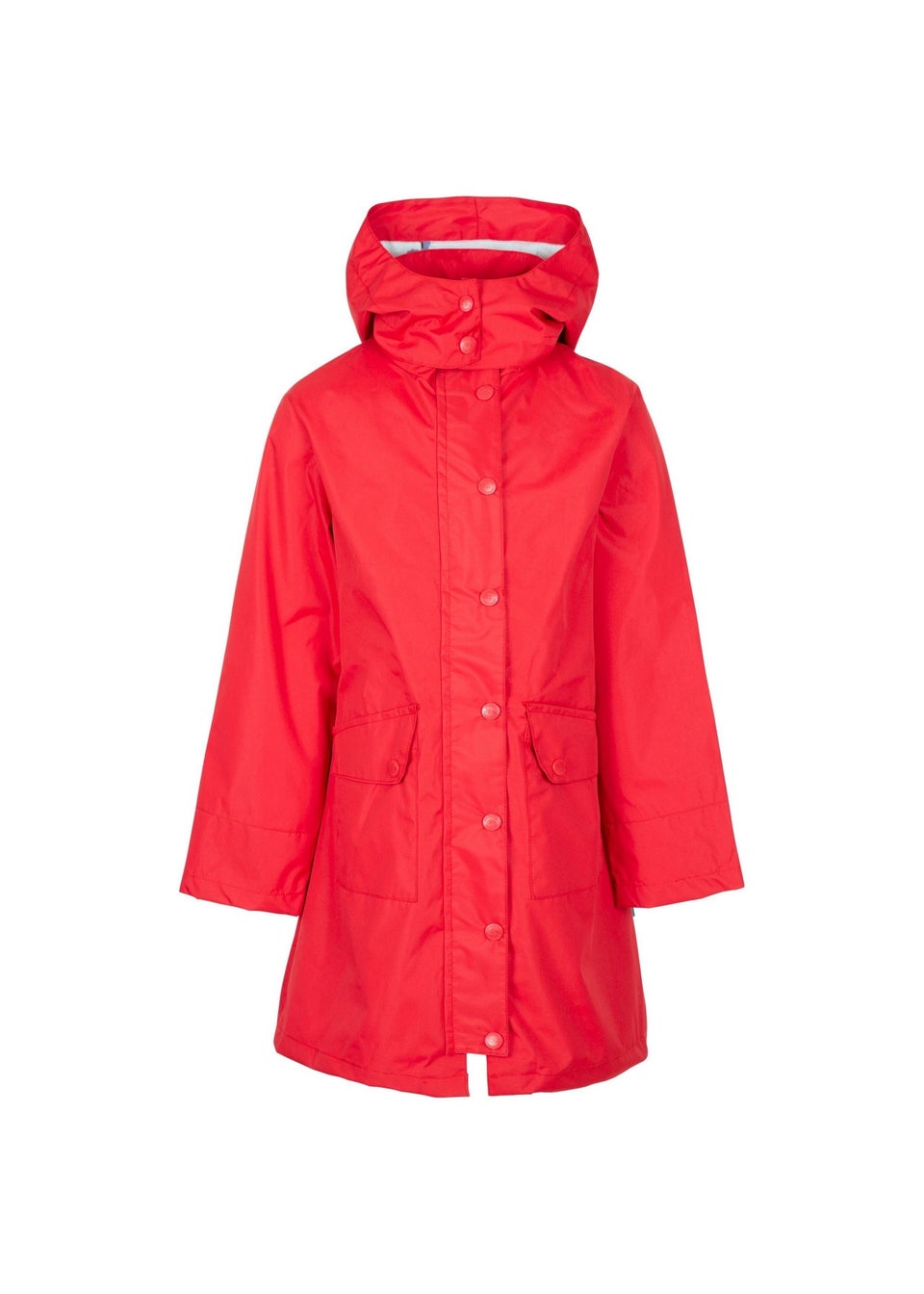 Trespass Girls Red Drizzling Waterproof Jacket 2 12yrs Matalan