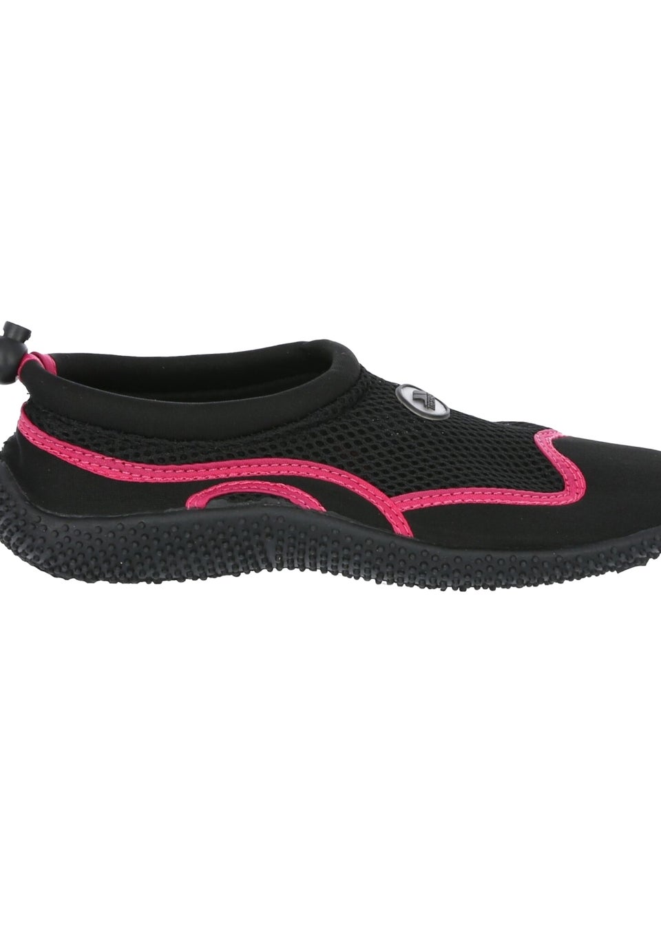 Trespass Black/Red Adults Paddle Aqua Swimming Shoe