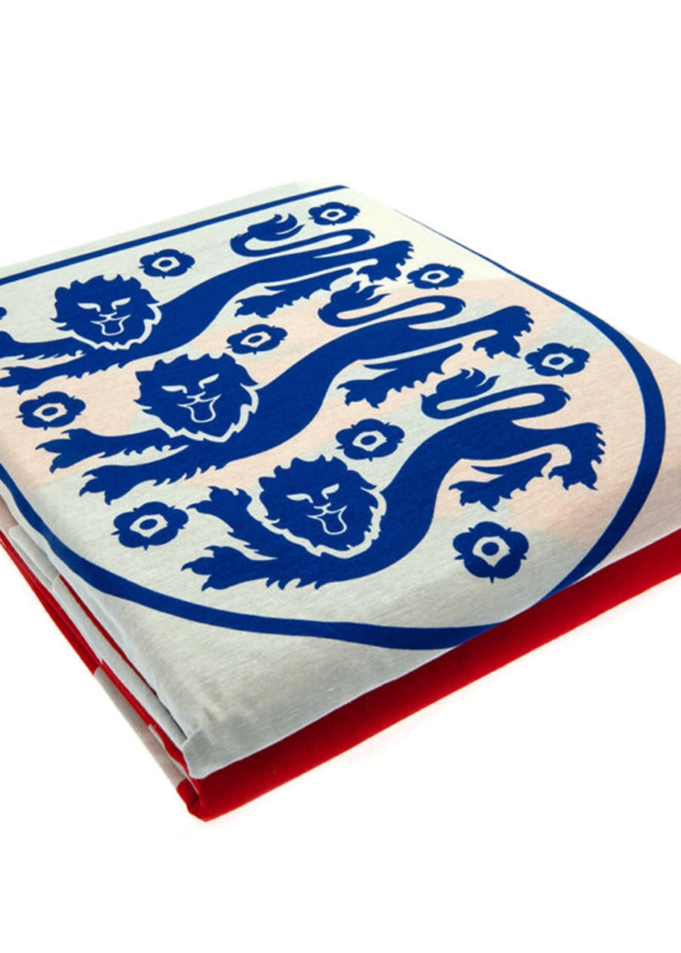 England FA White / Light Blue 3 Lions Duvet Cover Set