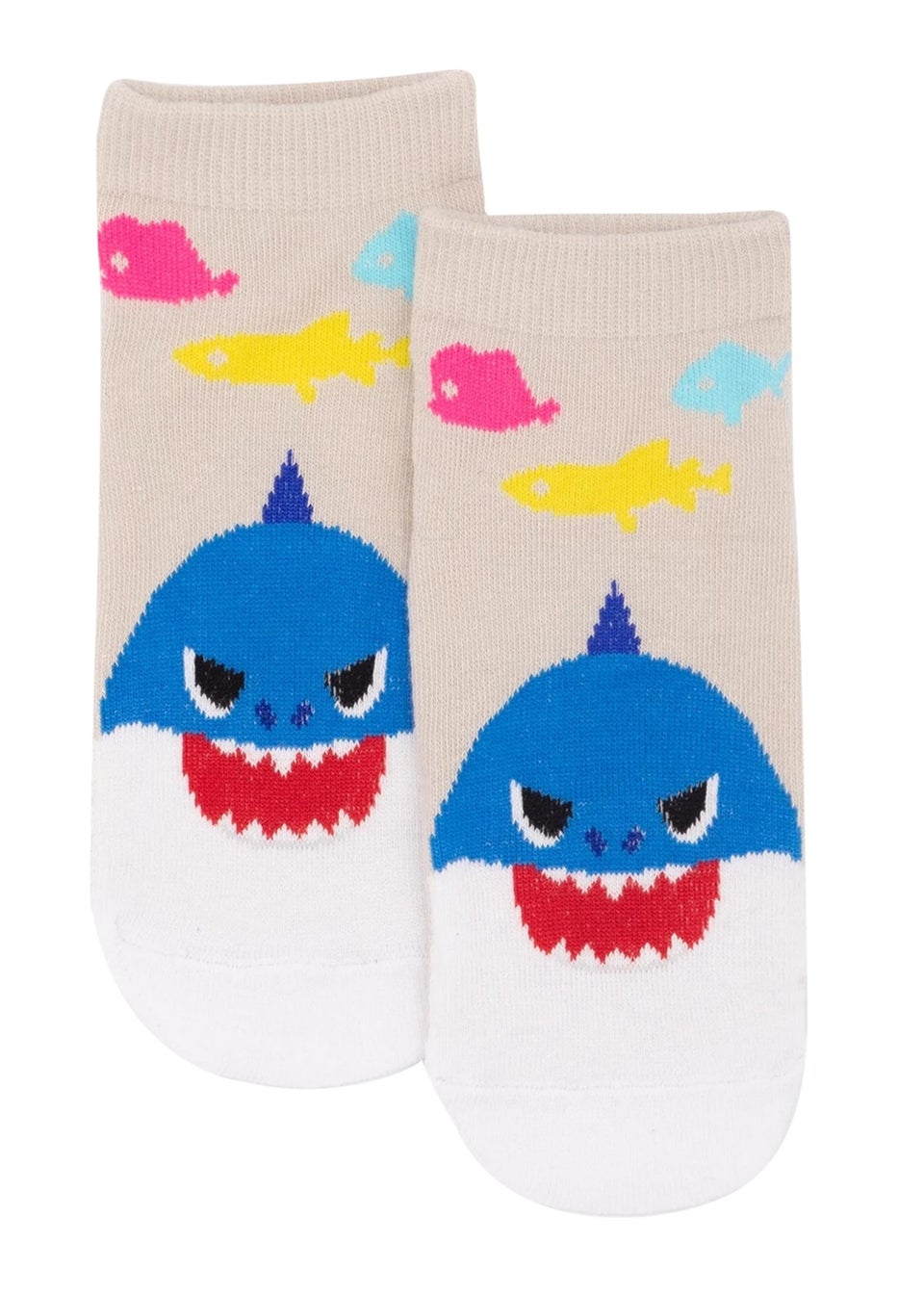 Baby Shark Kids Multi Socks (Pack of 5)