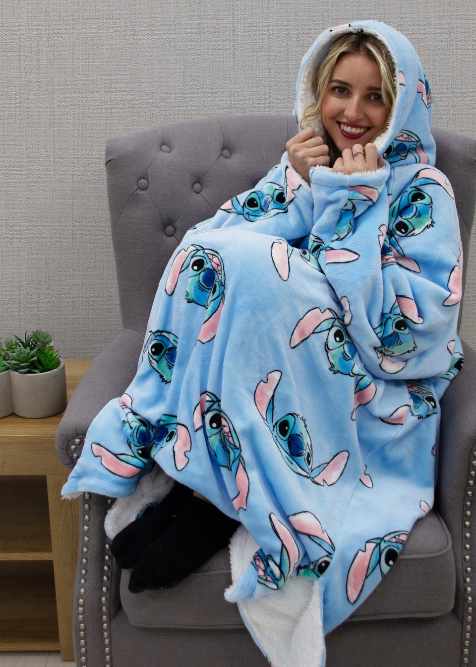 Snuggle Hoodies Blanket Hoodies for Mens Kids Matalan