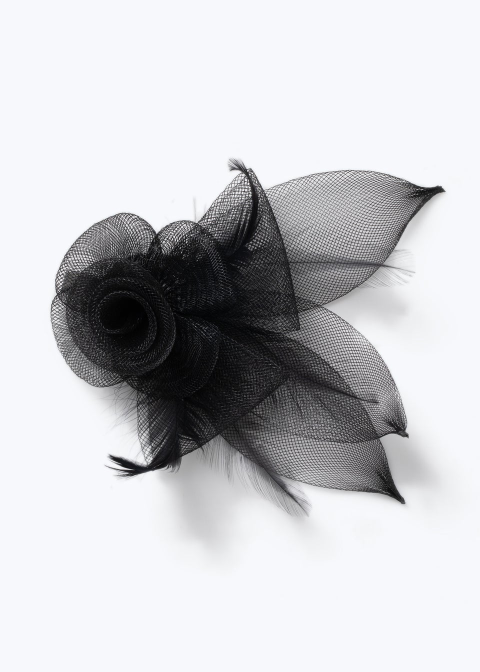 Muse Black Flower Hair Clip