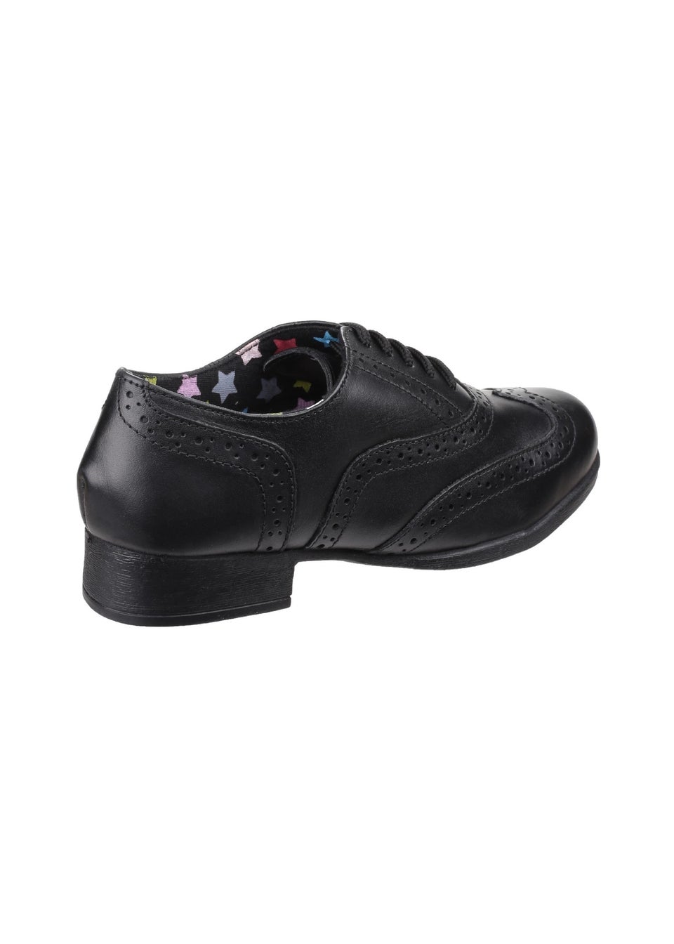 Hush Puppies Girls Black Kada Junior School Shoes (Younger 13-Older 5)