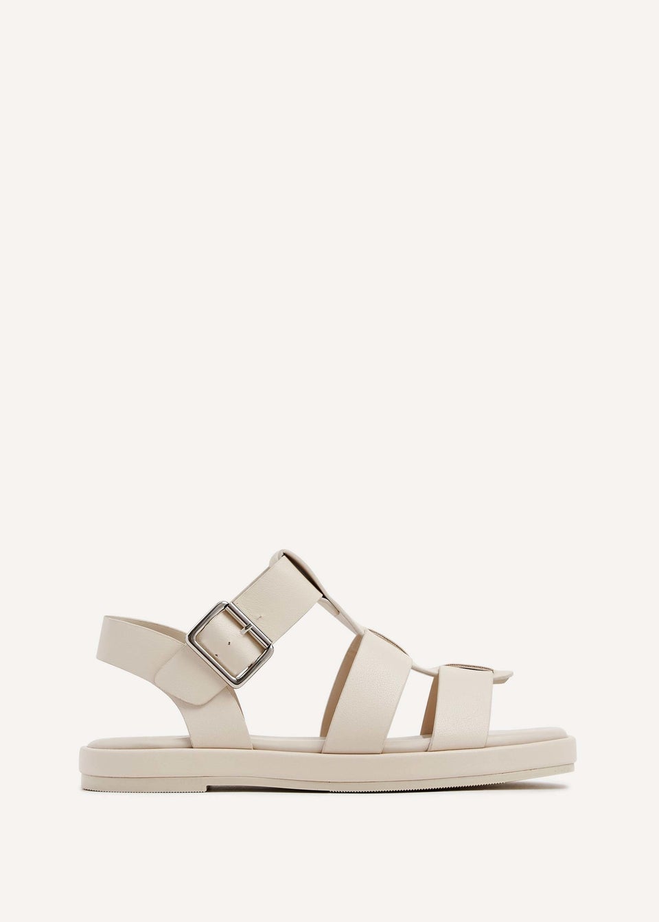 Ivory gladiator sandals best sale
