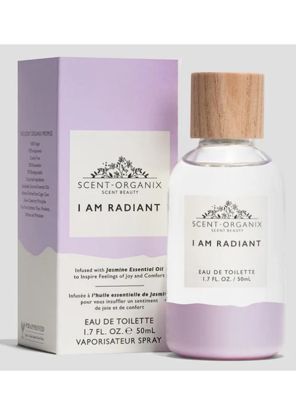 Scent Organix I Am Radiant Spray (50ml EDT)