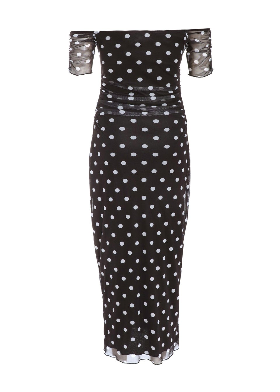 Quiz spotty dress discount