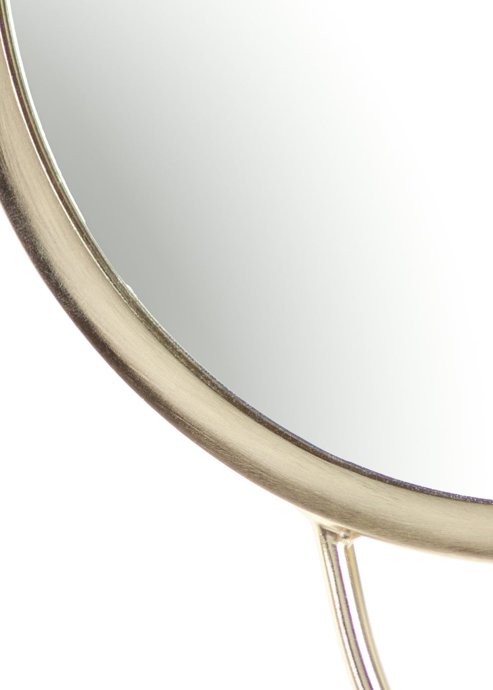Yard Abstract Double Round Circular Large Wall Mirror (30 x 65 x 1.5cm)