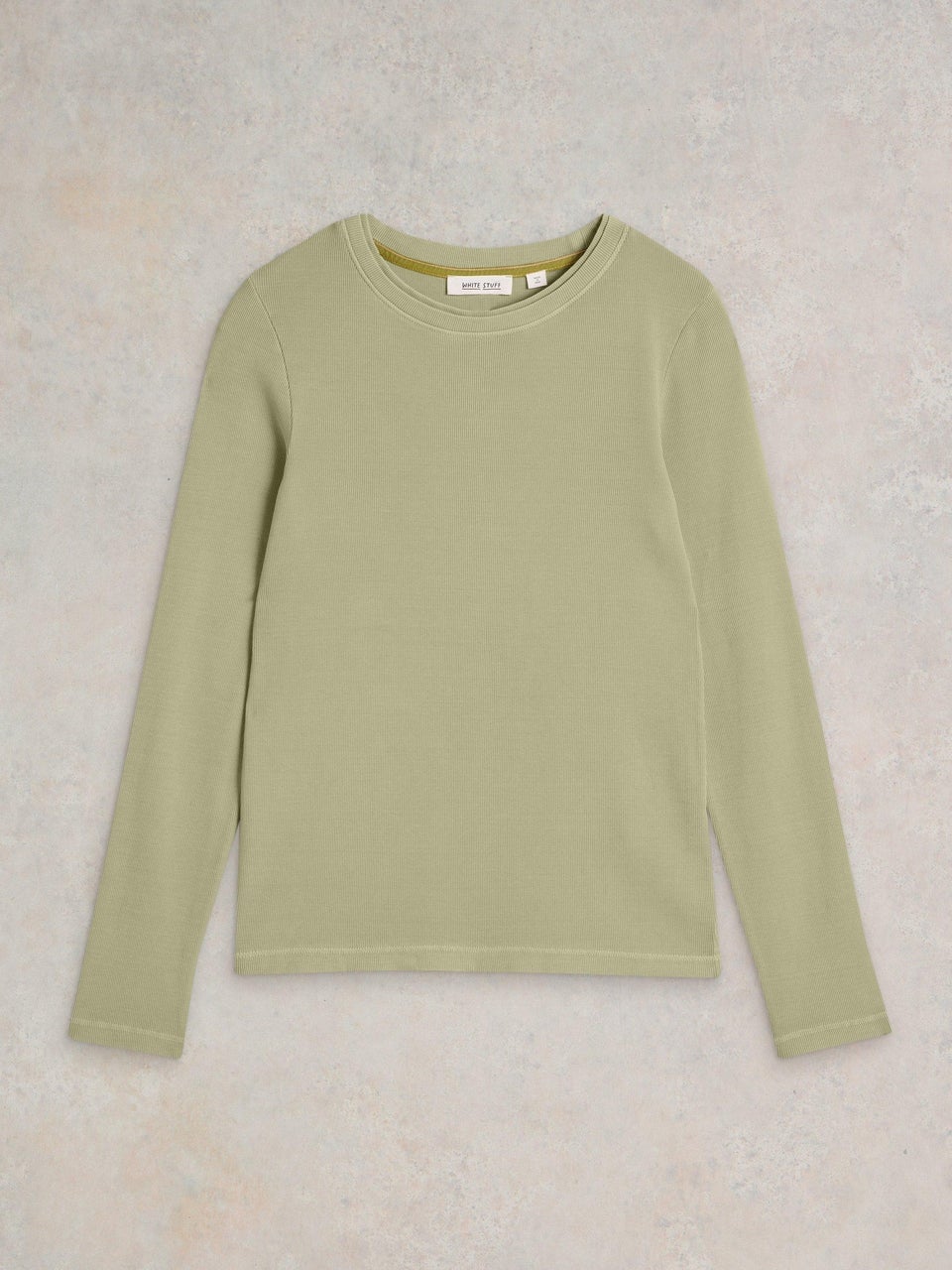 Geripptes Langarmshirt Sadie