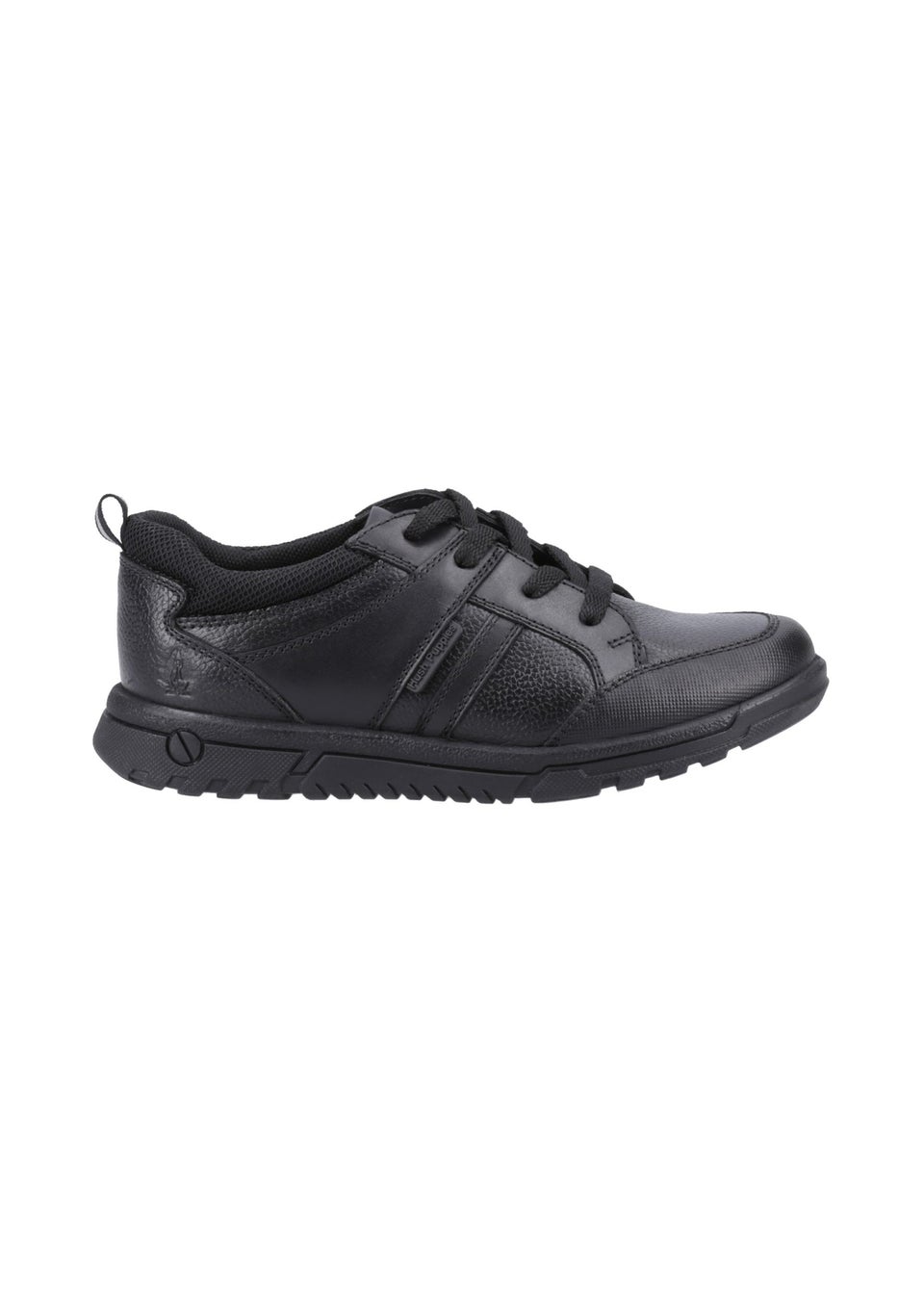 Hush Puppies Boys Black Steven Senior School Shoes Older 3 6 Matalan