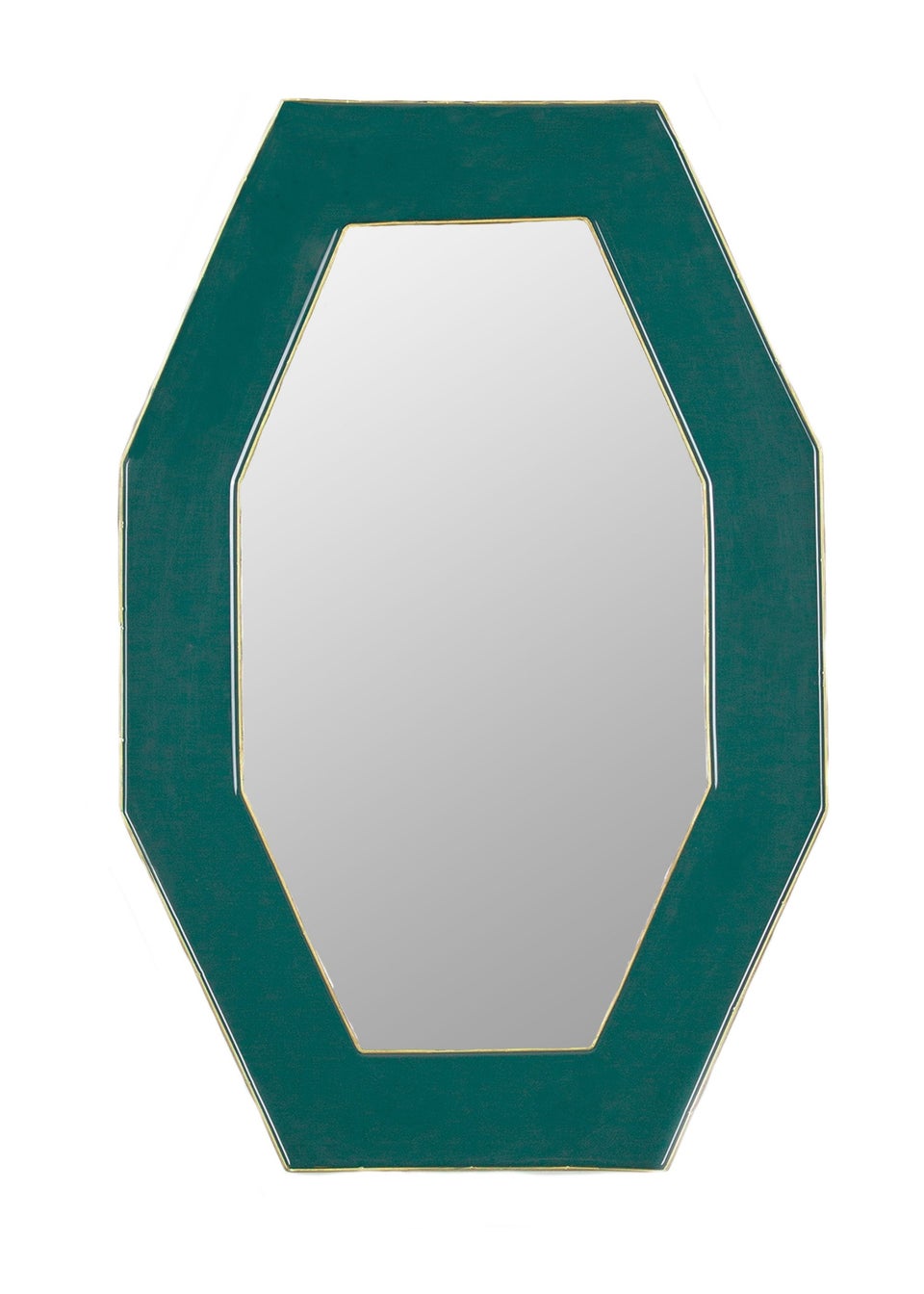 Paoletti Framed Octagonal Wall Mirror (39 x 59 x 2cm)