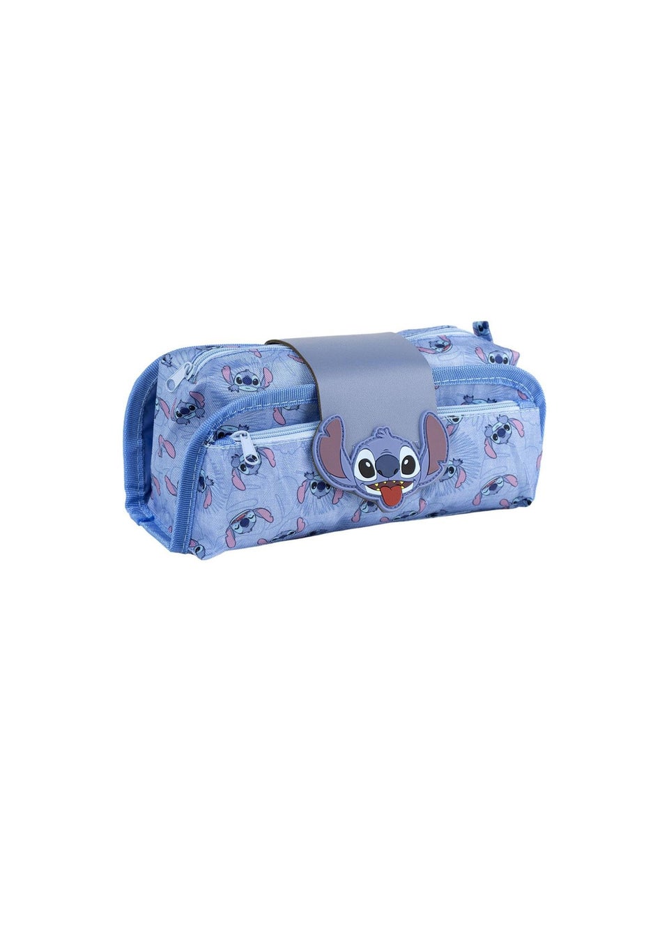 Stitch Blue 3D Backpack With Pencil Case