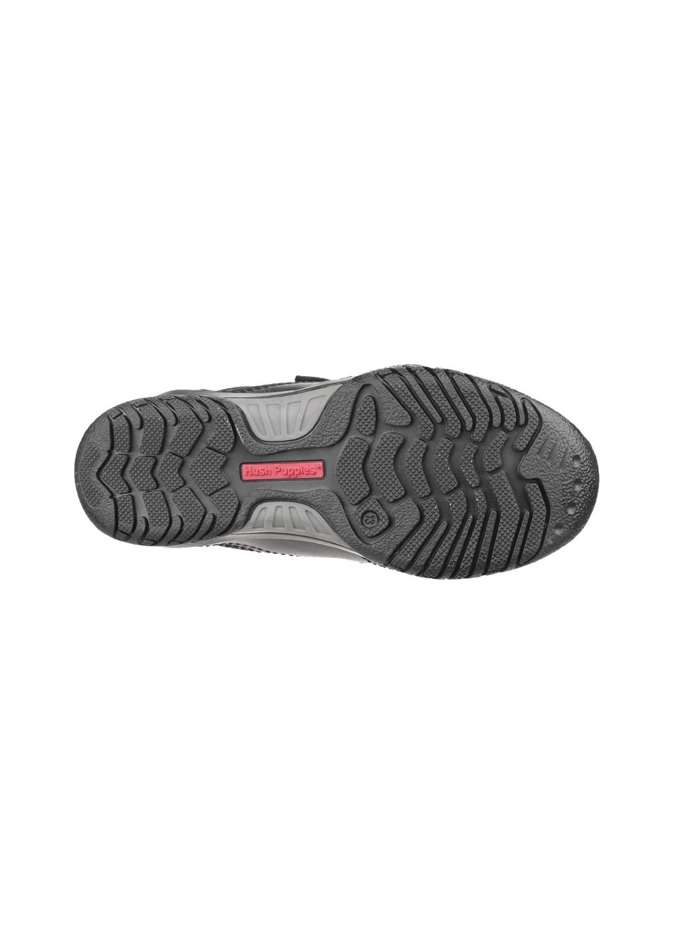 Hush Puppies Boys Black Jezza Junior School Shoes (Younger 10-Older 2.5)