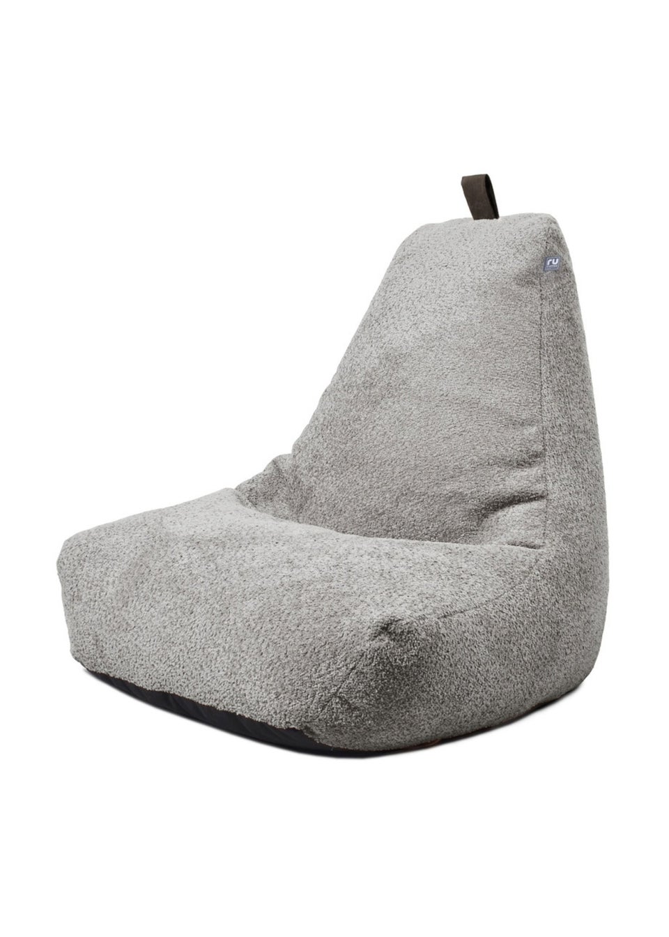 rucomfy Snug Lounge Chair Grey Beanbag