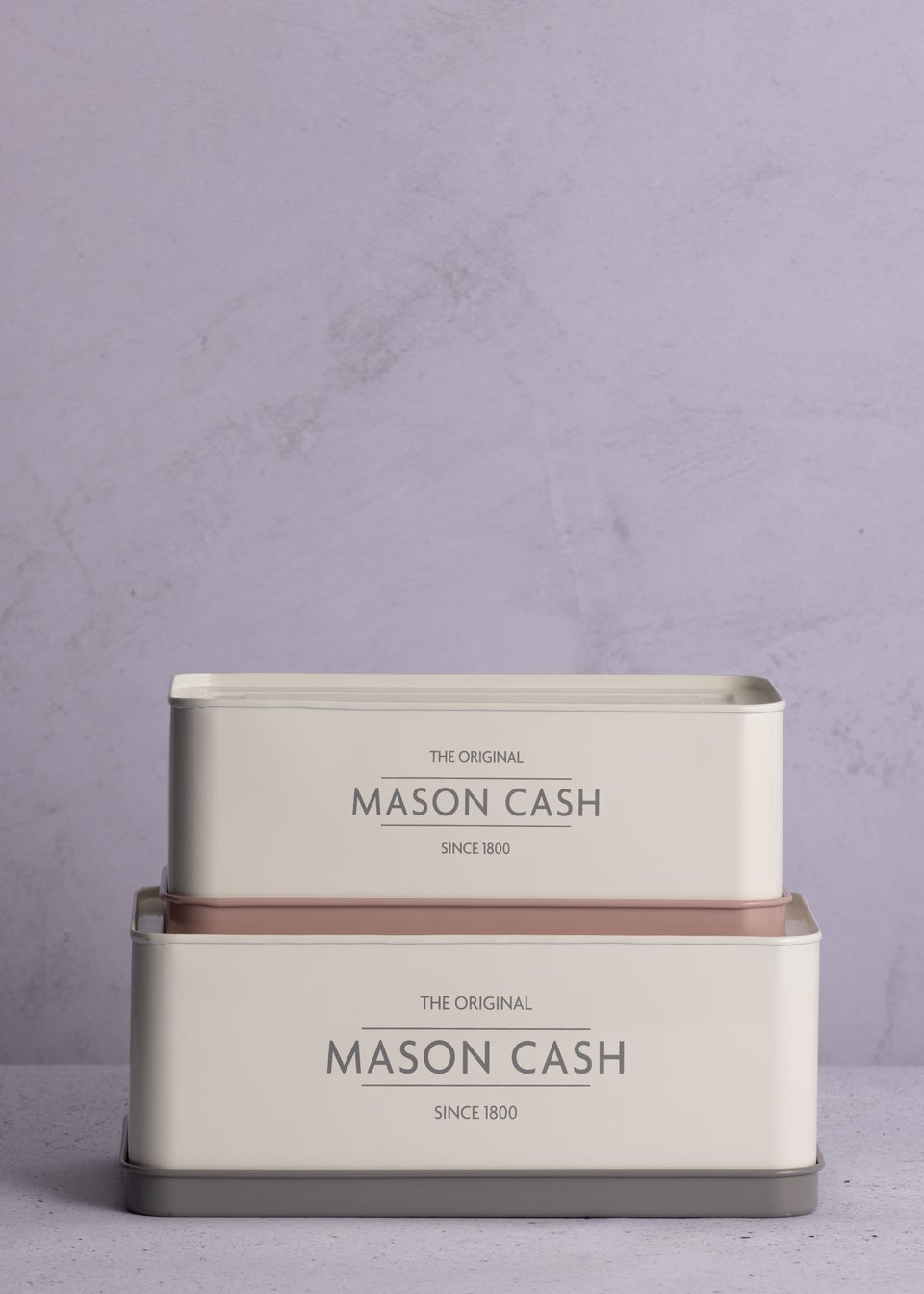 Mason Cash Innovative Kitchen Set of 2 Rectangular Tins