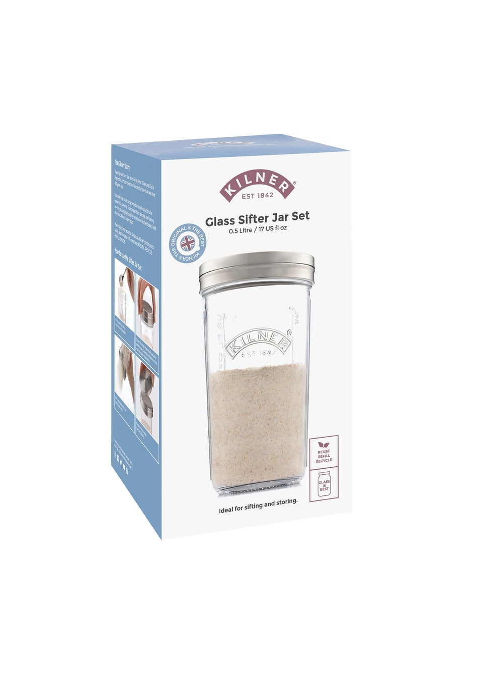 Kilner Sifter Jar Set