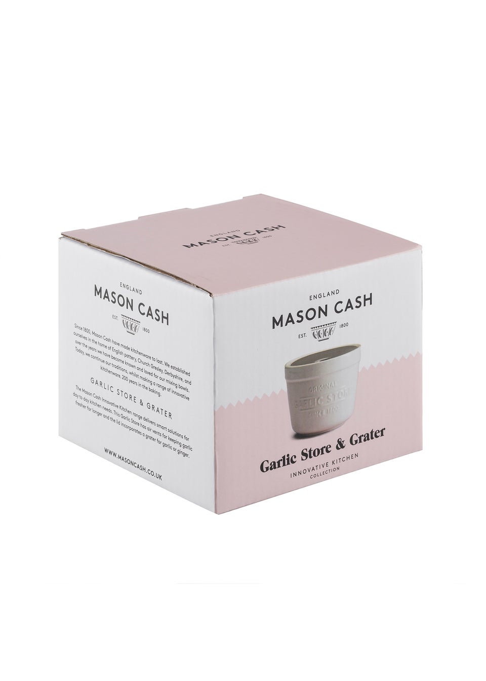 Mason Cash Innovative Kitchen Garlic Store & Grater