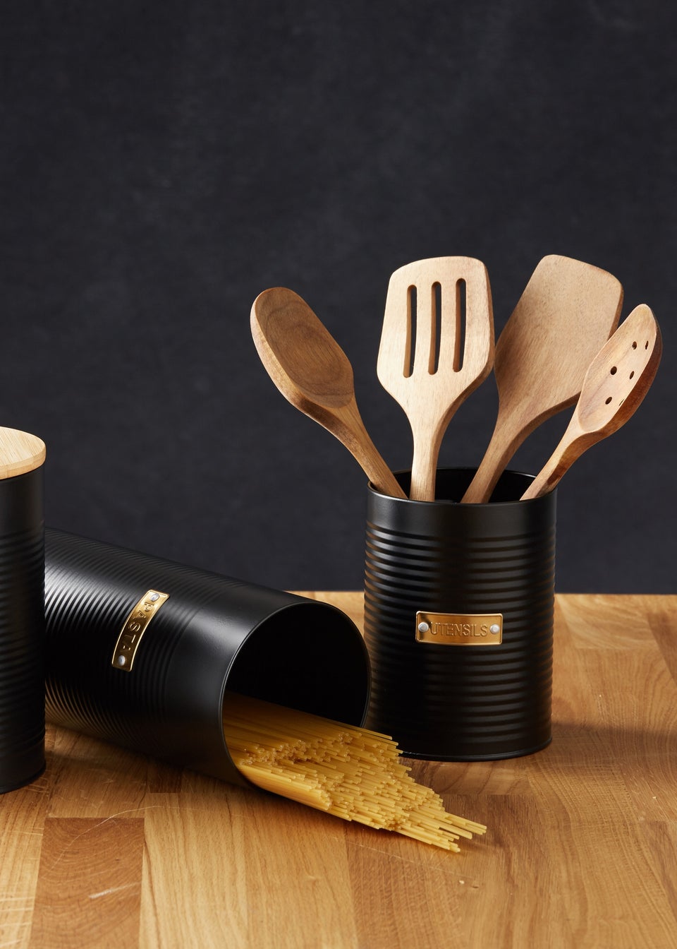 Typhoon Otto Black Utensil Pot