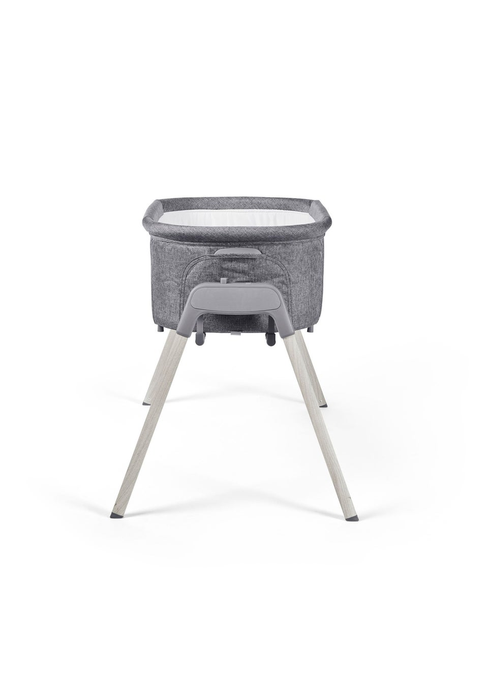 Ickle Bubba Light Grey Drift Gliding Crib