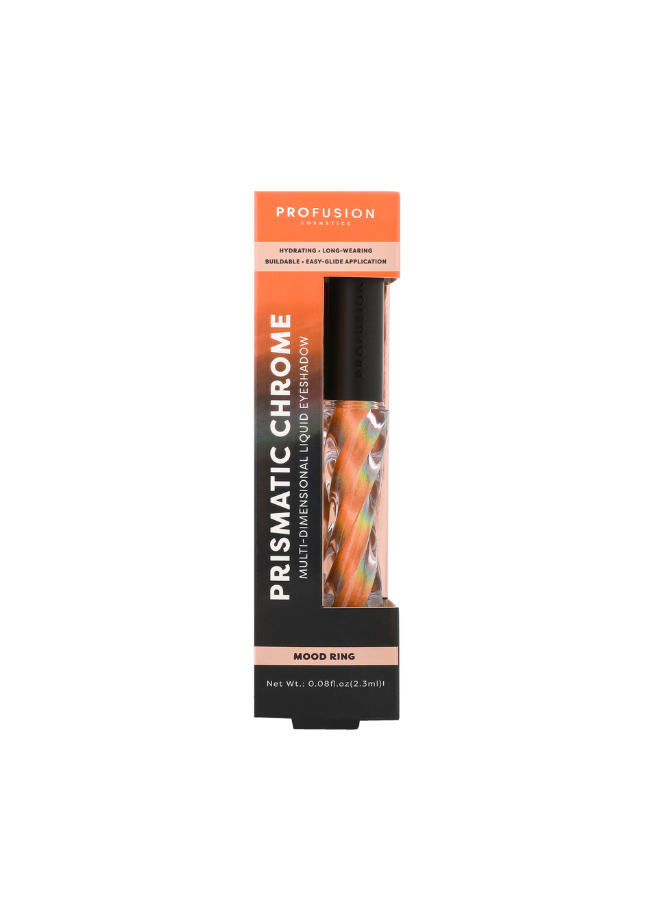 Profusion Cosmetics Orange Prismatic Chrome Mood Ring