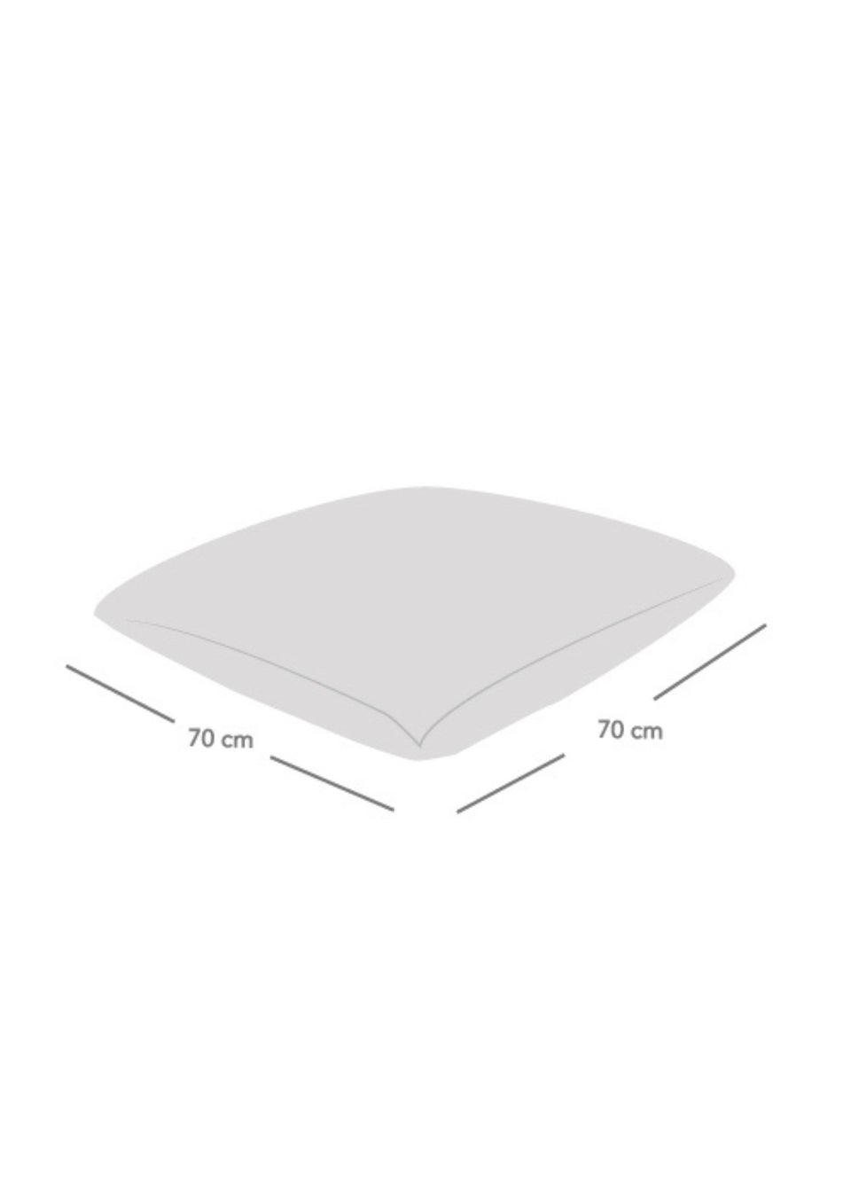 rucomfy Printed Floor Cushion Dig-It Grey Beanbag