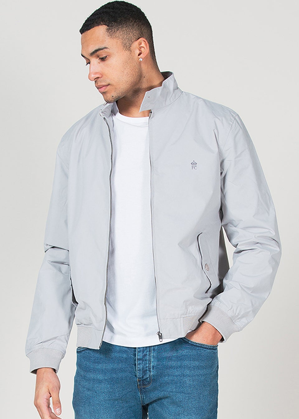 French connection mens harrington jacket shop
