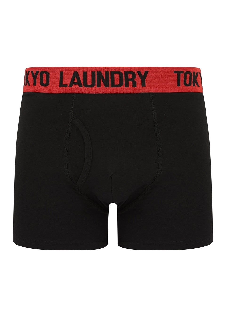 Tokyo Laundry Black Cotton 6-Pack Boxers