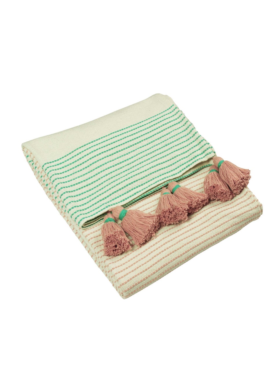 Natural Throws & Blankets Matalan