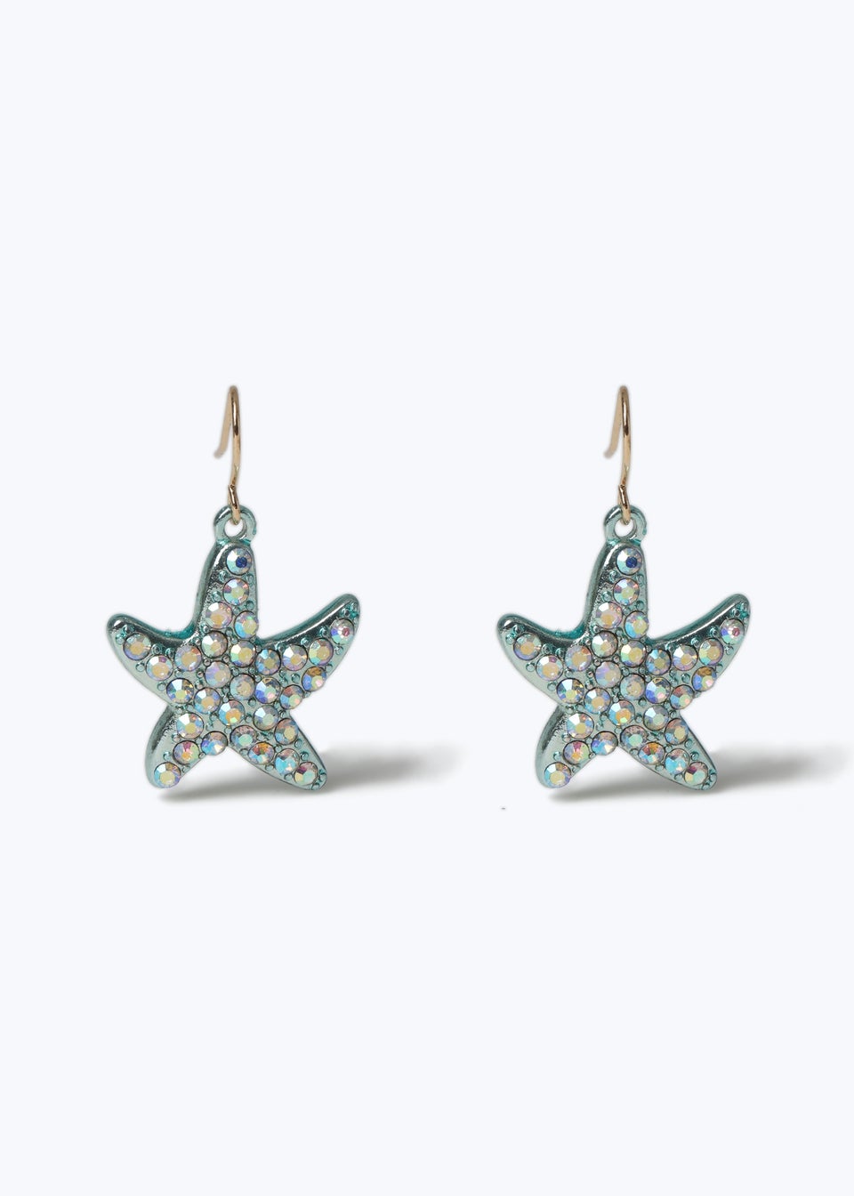 Blue Starfish Earrings Matalan