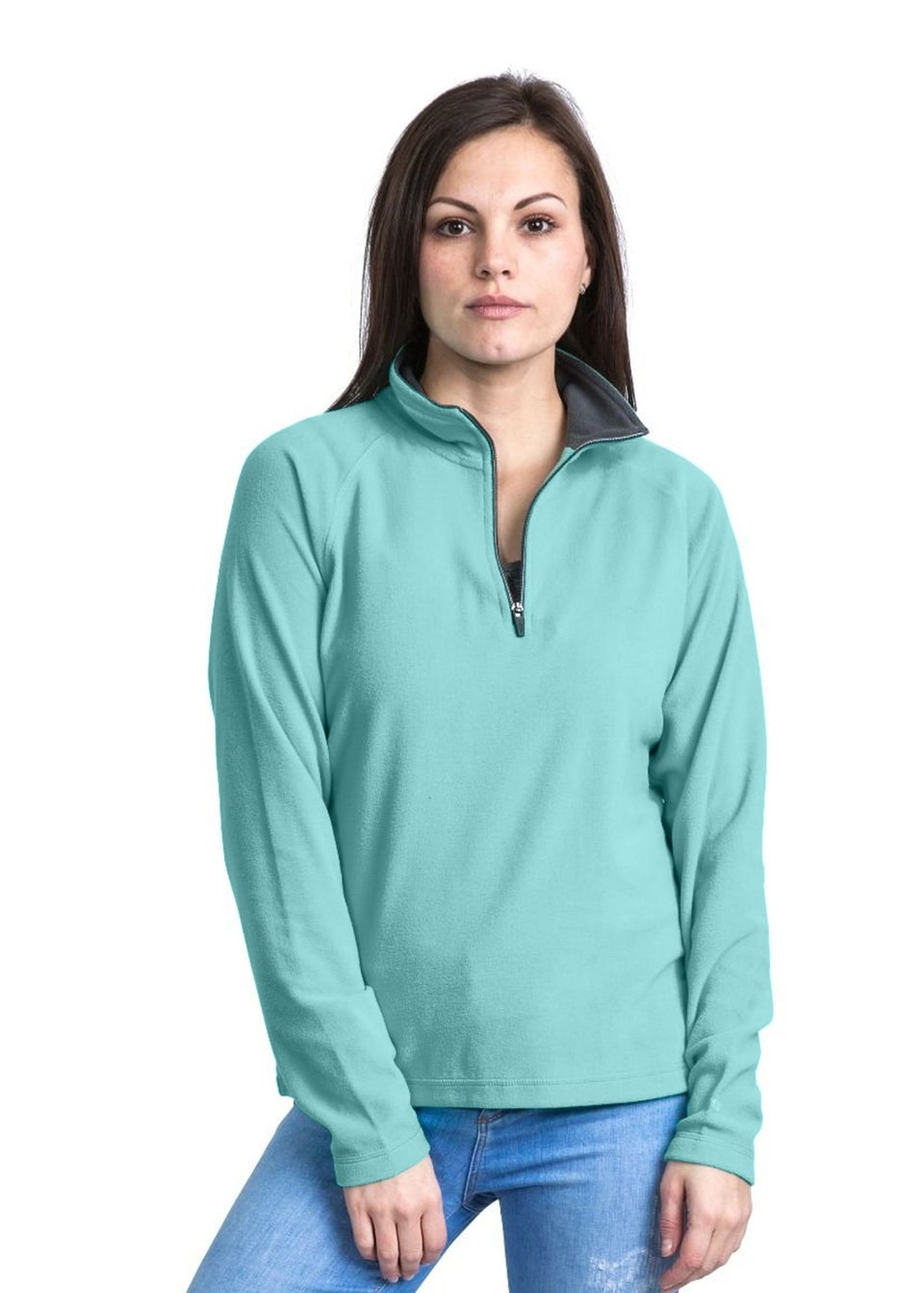 Aqua half zip khaki jacket best sale