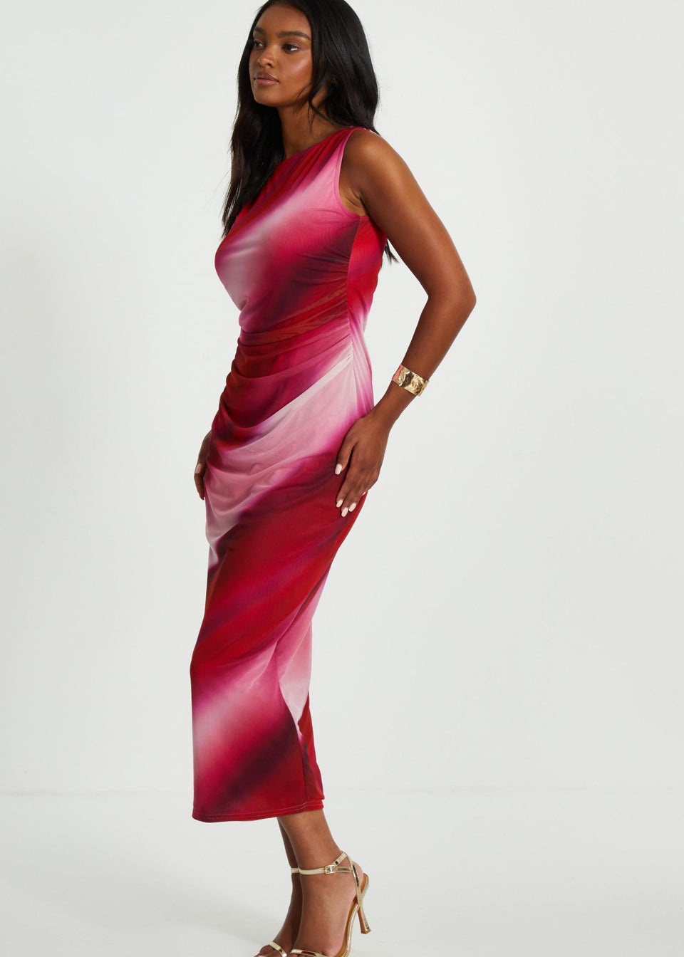 Quiz baby pink dress outlet