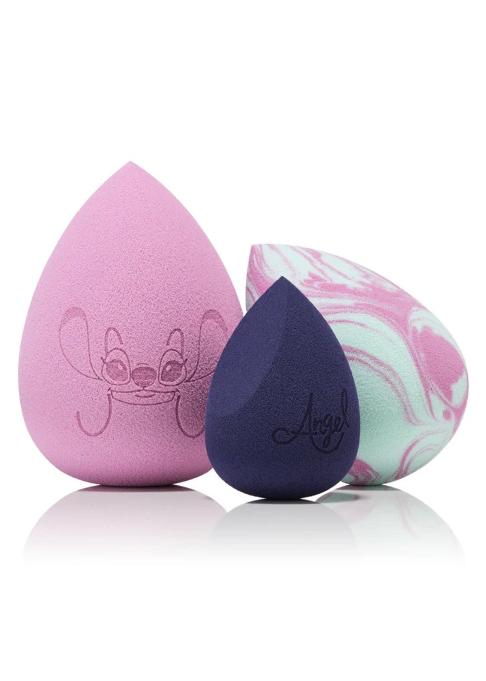 Spectrum x Disney Stitch Angel Makeup Purple Sponge Trio
