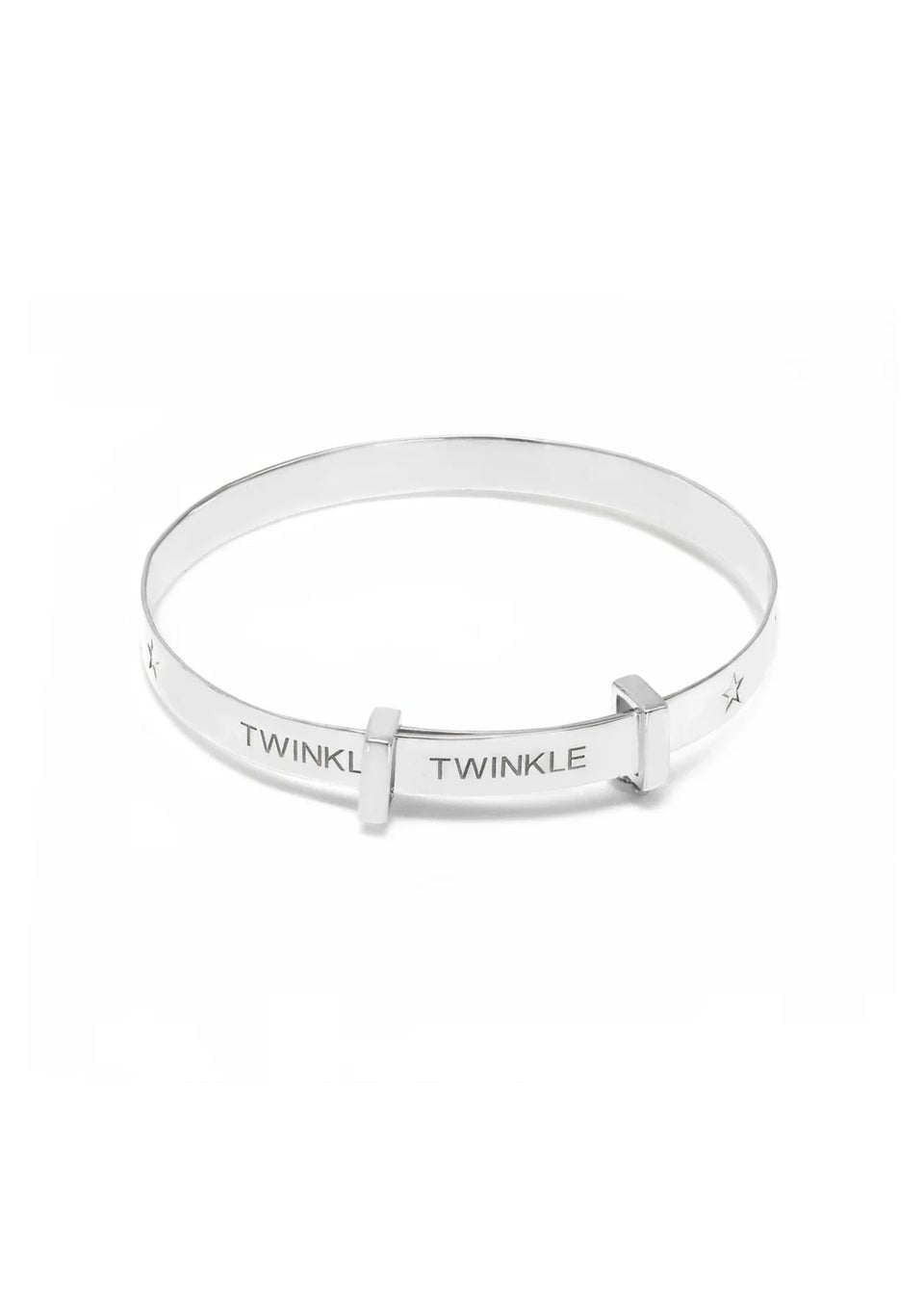 Say It With Silver Twinkle Twinkle Baby Bangle