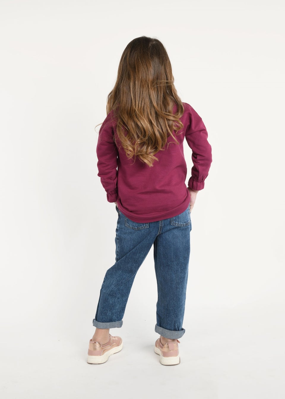 Disney Burgundy Princess Girls Top (4-8 yrs)