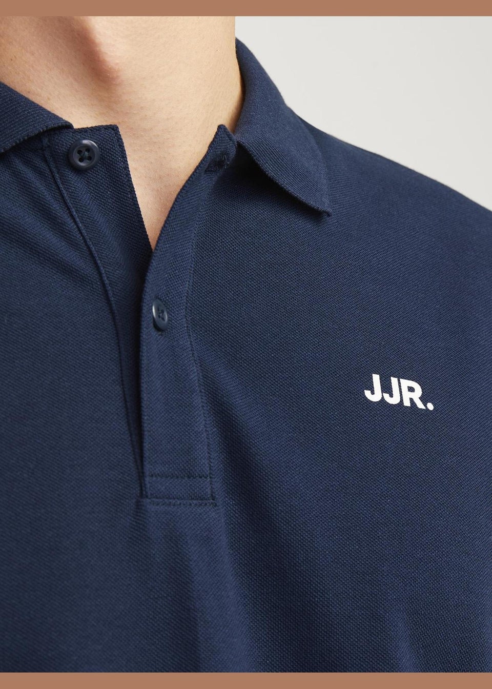 JJ Rebel Navy Logo Polo Shirt