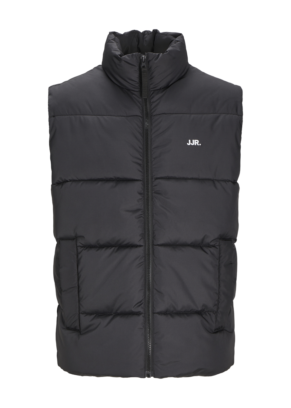 JJ Rebel Black Padded Gilet