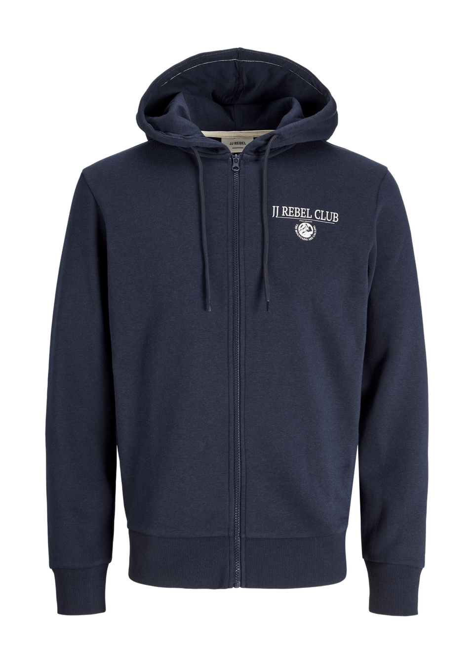 JJ Rebel Navy Zip Up Hoodie