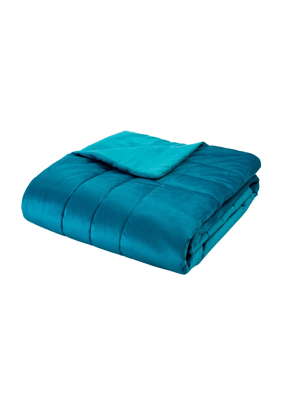 Bridgerton By Catherine Lansfield Regal Soft Velvet Quilted Bedspread (220x230cm)