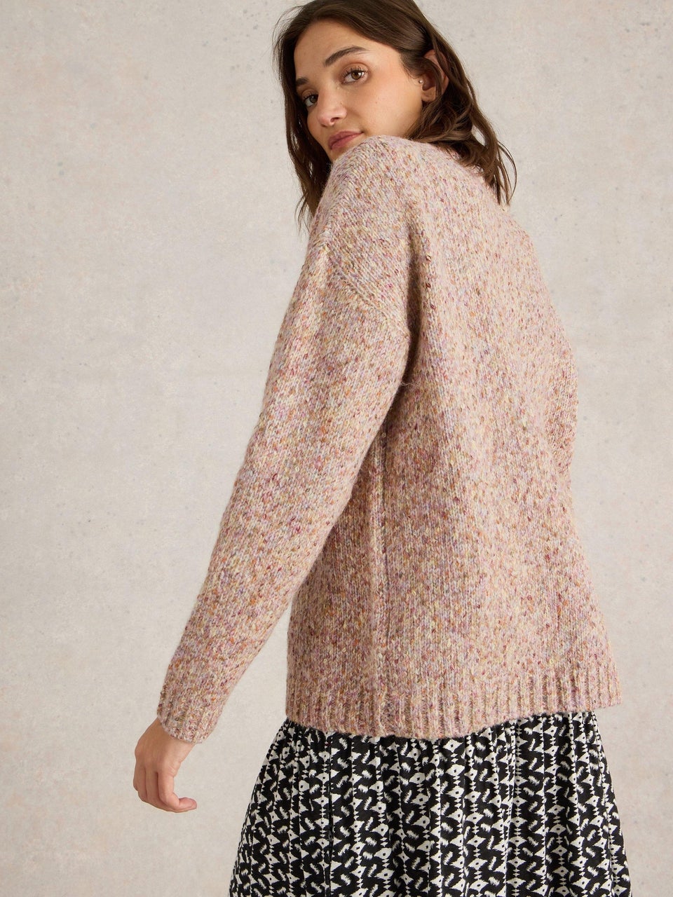 Pullover mit V-Ausschnitt