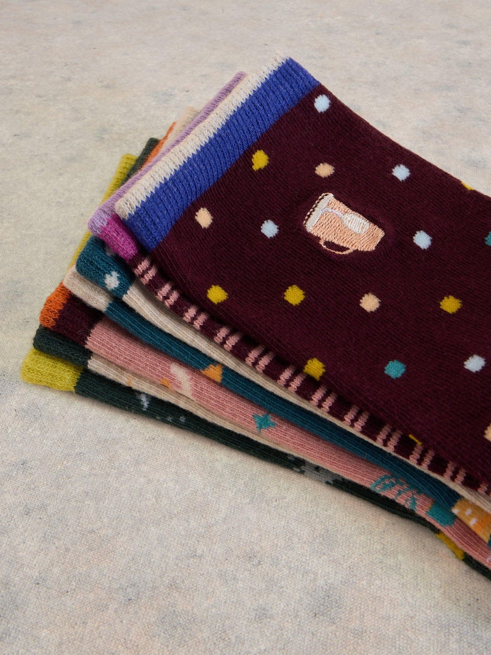 7er-Pack Socken Wochentage