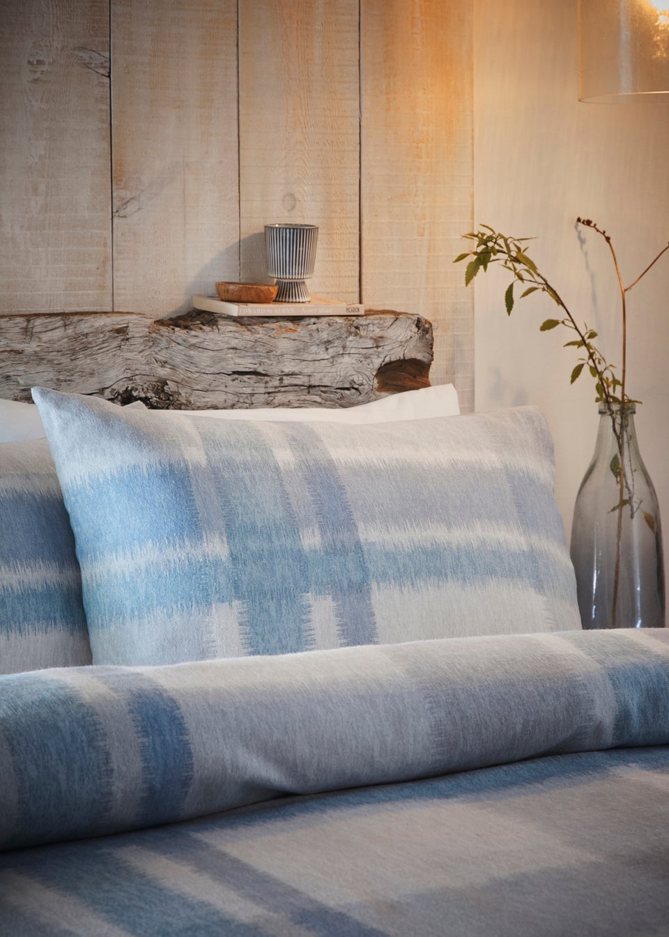 Appletree Hygge Verbier Blue Duvet Cover Set