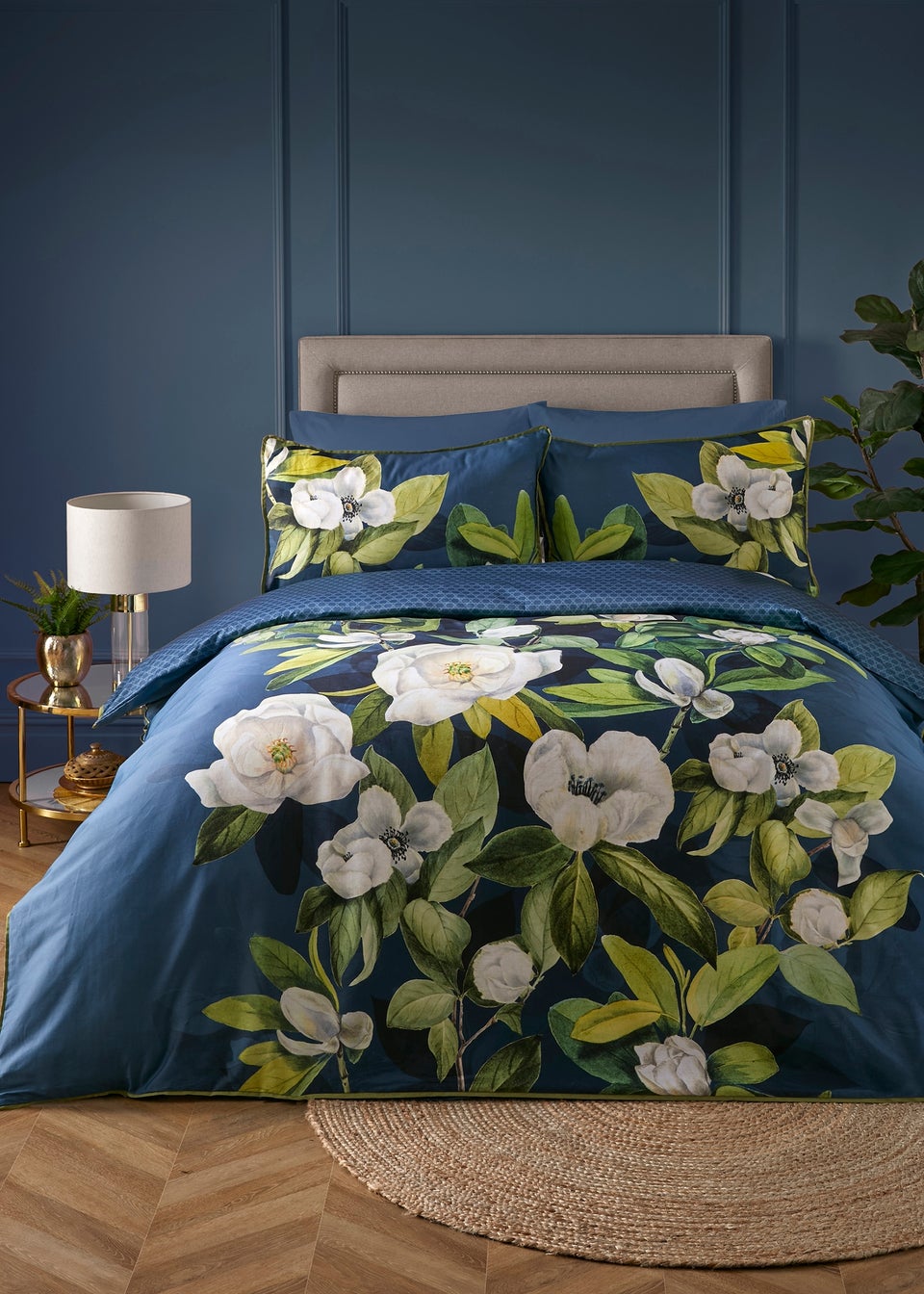 Soiree Alaya Teal Duvet Cover Set