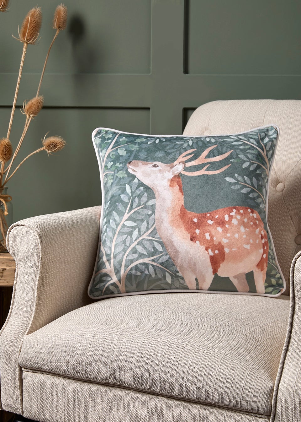 Stag cushion cover matalan hotsell